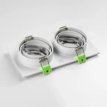 Светильник встраиваемый MR16/GU10 max 2x12Вт Lightstar Singo Base 011616