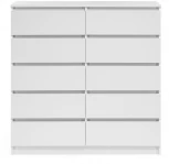 Комод Woodville Мадера К10М лдсп белый 520939