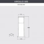 Наземный светильник Fumagalli Virgilio DS3.563.000.WYF1R (220V, IP55)