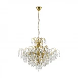Подвесная люстра Eglo Fenoullet 1 39606 (220V, хрусталь, на цепи, круглые)
