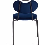 Стул DANTON (mod. 0139223) Tetchair (Темно-синий,Черный).