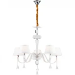 Подвесная люстра Lucia Tucci Pelle Bianca 119.5 (220V, на цепи)