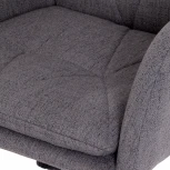 Кресло GARDA коричневый (флок)