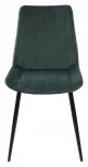 Обеденный стул M-City FLIP лесная зелень, велюр G108-65