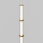 Торшер колонна Eurosvet Stark 80537/1 латунь (LED, 220V, выключатель)