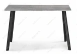 Стол Notta Тринити Лофт 120 25 мм бетон / черный матовый 489616