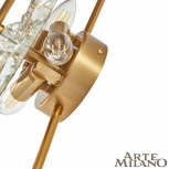 Бра Arte Milano 7752B.D255.H625.E14.3 G (220V, круглые)