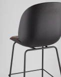 Стул барный Stool Group Beetle PU со спинкой коричневый УТ000001768