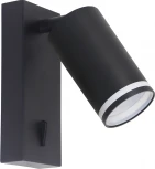 Спот Feron ML1620 LUNA 48810 35W, GU10, чёрный (220V, выключатель)