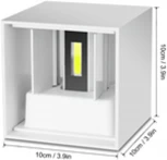 Настенный светильник уличный Maytoni Fulton O572WL-L6GR