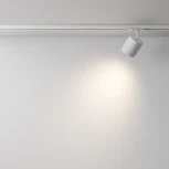 Трековый светильник однофазный 220V Maytoni Polar TR088-1-GX53-W (круглые)