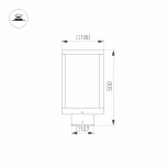 Наземный светильник Arlight LGD-Path-Cub 021800 (LED, 220V, куб, IP54)