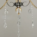 Подвесная люстра Reluce 04752-0.4-03 (220V, подвески, на цепи, подсвечник, свеча)