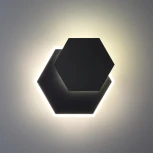 Настенный уличный саетильник светодиодный Novotech Smena 359163 STREET черный IP54 LED 4000K 16W 220V