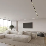 Трековый светильник низковольтный светодиодный Novotech SHINO FLUM 359481 белый LED 24W 48V 3000-6500K (регулировка яркости, управление смартфоном, умный дом - Алиса, Smart Life)