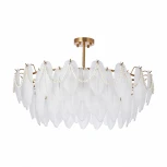 Потолочная люстра на штанге Arte Milano Rim 315008/D800 BS (220V, перо)