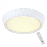 Потолочный светильник круглый Omnilux Tissi OML-49107-48 (LED, 220V, пульт управления)