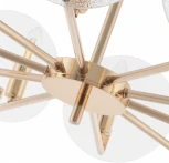 Потолочная люстра на штанге Arte Milano Sorrento-0409 370409/10/600 GD (220V, свеча)