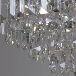 Потолочная люстра на штанге хрустальная Reluce 90183-0.3-08 CR