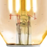 Лампочка светодиодная филаментная E14 4W 220V 220 lm 2200K белое теплое свечение Eglo Lm_led_e14 11557