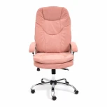 Кресло SOFTY LUX коричневый (флок)