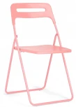 Пластиковый стул Woodville Fold складной pink 15484