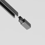 Ввод питания левый Trinity черный (трехфазный) Maytoni Technical TRA005B-31B-L (220V)