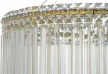 Подвесная люстра Arti Lampadari Ovindoli Ovindoli L 1.5.60.101 G (LED, 220V, на тросе, круглые)