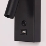 Спот для чтения с выключателем De City Стаут 702022501 (LED, 220V)