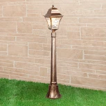 Наземный фонарь Elektrostandard Altair черное золото F