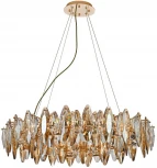 Подвесная люстра хрустальная Favourite Glans 4719-12P (220V, на тросе)