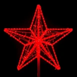 Макушка "Кремлевская Звезда" 70 см, Красная, 220В Laitcom LC-13230 (IP65)