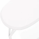 Столик приставной SHT-CT22 белоснежная шагрень/белый муар от фабрики Mebelik