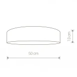 Потолочный светильник круглый Nowodvorski Turda 8952 (220V, круглые)