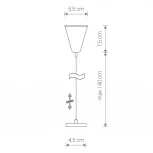 Подвесной комплект Nowodvorski Profile Suspension Kit 9460