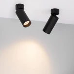 Накладной точечный светильник SP-GABI-SURFACE-FLAP-R50-9W Warm3000 (BK, 60 deg, 230V) (Arlight, IP40 Металл, 5 лет) 052345