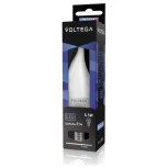 Лампочка светодиодная E14 6 Вт 620 lm 4000K нейтральное белое свечение Voltega Ceramics 4691