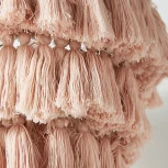 Подвесное бра бахрома Tassel Wall Бежевый ImperiumLoft Tassel-Wall01 (141055-26) (220V)