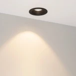 Встраиваемый точечный светильник MS-ATOLL-BUILT-R86-10W Warm3000 (BK, 36 deg, 230V) (Arlight, IP54 Металл) 044612 (LED)