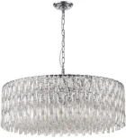 Подвесная люстра хрустальная Favourite Robby 4723-18P (220V, на цепи, круглые)