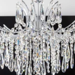 Потолочная люстра каскадная на штанге Citilux Селена CL302180 (220V, хрусталь)