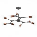 Потолочная люстра на штанге Evoluce Palare SLE106403-09 (220V, молекулы)