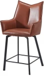 Стул полубарный SOHO коричневый, шт