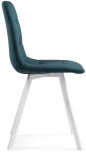 Стул Notta на металлокаркасе Чилли белый / морская волна 489707