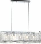 Люстра потолочная на штанге Sfarzo V000280 (12005/5RL Chrome) (220V)