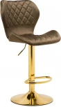 Барный стул Woodville Porch cappuccino / gold