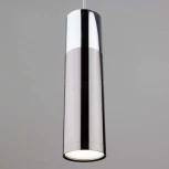 Подвесной светильник Eurosvet Double Topper 50135/1 LED хром/черный жемчуг (220V, на проводе)