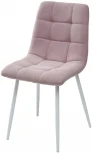 Стул CHILLI UF860-04B сиреневый, ткань/ белый каркас