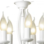 Подвесная люстра Lussole Lgo Congress LSP-9912 (220V, на цепи, подсвечник, свеча, IP21)