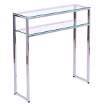 Консольный стол AllConsoles 1044-CS clear серебряный